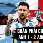 Kết quả bóng đá Anh 1-2 Argentina: Lionel Messi ăn mừng chiến thắng và thống kê 2 kiến tạo đỉnh cao tại bán kết World Cup 2026 trên Xoilac TV.